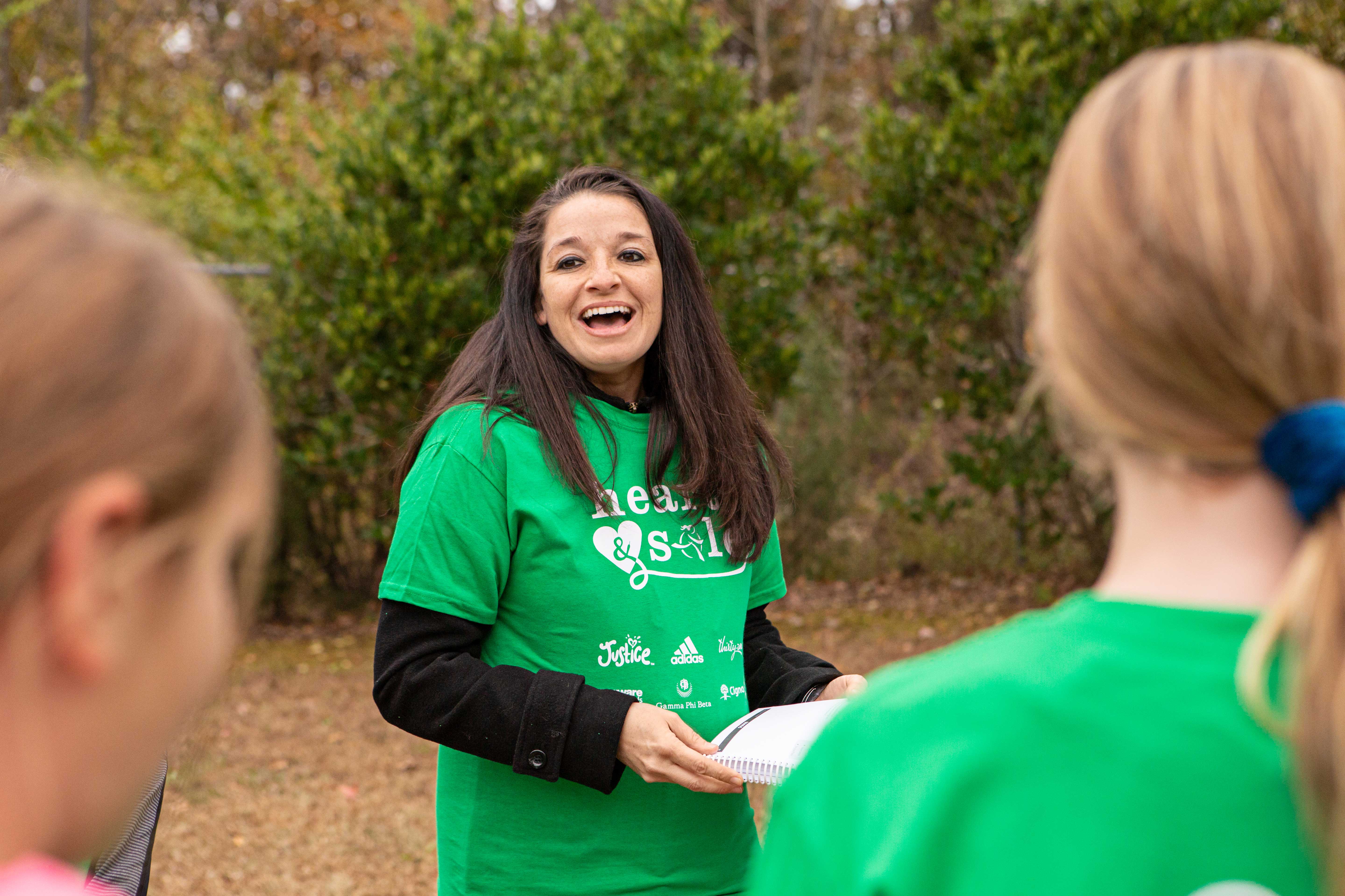 Happy Girls on the Run Coach 
